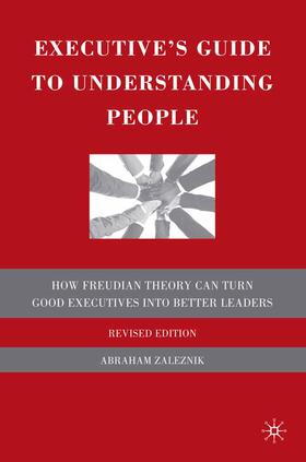 Zaleznik |  The Executive's Guide to Understanding People | Buch |  Sack Fachmedien