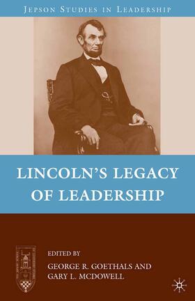 Goethals |  Lincoln¿s Legacy of Leadership | Buch |  Sack Fachmedien