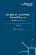 Winnett |  Towards an Environment Research Agenda | Buch |  Sack Fachmedien