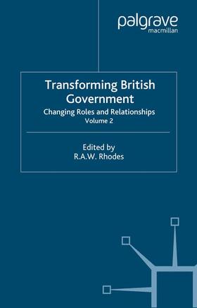 Rhodes |  Transforming British Government | Buch |  Sack Fachmedien