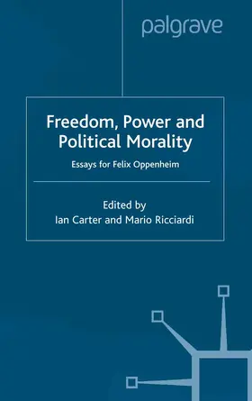 Carter / Ricciardi |  Freedom, Power and Political Morality | Buch |  Sack Fachmedien