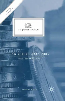 Sinclair |  St. James's Place Tax Guide 2002-2003 | Buch |  Sack Fachmedien
