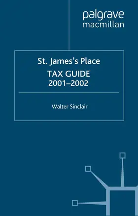 Sinclair |  Tax Guide 2001-2002 | Buch |  Sack Fachmedien