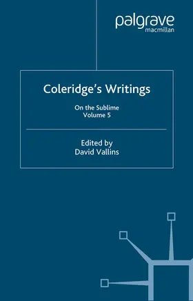 Vallins |  Coleridge's Writings: On the Sublime | Buch |  Sack Fachmedien