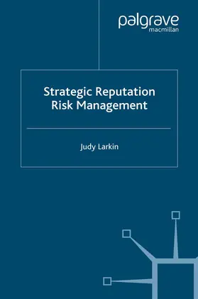 Larkin |  Strategic Reputation Risk Management | Buch |  Sack Fachmedien