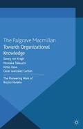 Kase / Loparo / González Cantón |  Towards Organizational Knowledge | Buch |  Sack Fachmedien