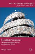 Stritzel |  Security in Translation | Buch |  Sack Fachmedien