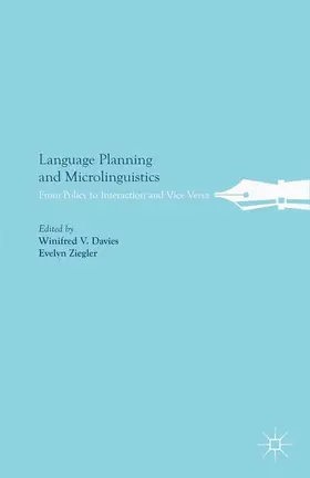 Davies / Ziegler |  Language Planning and Microlinguistics | Buch |  Sack Fachmedien