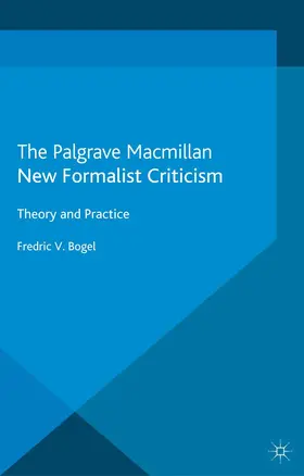 Bogel | New Formalist Criticism | Buch | 978-1-349-47272-7 | www.sack.de