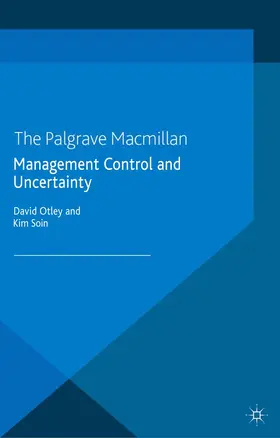 Association / Otley / Soin |  Management Control and Uncertainty | Buch |  Sack Fachmedien