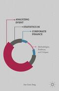 Jeng |  Analyzing Event Statistics in Corporate Finance | Buch |  Sack Fachmedien