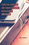 Roberts |  Christian Scripture and Human Resource Management | Buch |  Sack Fachmedien