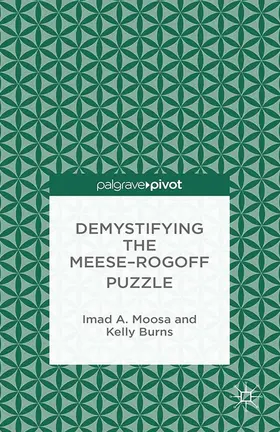 Moosa / Burns |  Demystifying the Meese-Rogoff Puzzle | Buch |  Sack Fachmedien