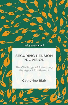 Blair |  Securing Pension Provision | Buch |  Sack Fachmedien