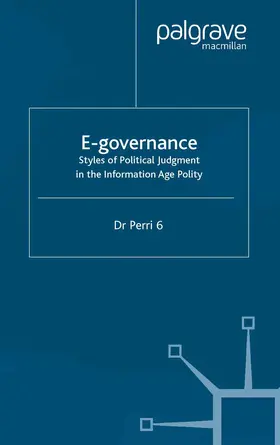 Perri |  E-Governance | Buch |  Sack Fachmedien