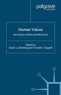 Chappell / Oderberg |  Human Values | Buch |  Sack Fachmedien