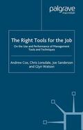 Cox / Lonsdale / Sanderson |  The Right Tools for the Job | Buch |  Sack Fachmedien