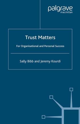 Bibb / Kourdi | Trust Matters | Buch | 978-1-349-51615-5 | sack.de