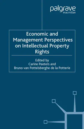 Potterie / Peeters |  Economic and Management Perspectives on Intellectual Property Rights | Buch |  Sack Fachmedien