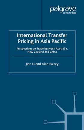 Li | International Transfer Pricing in Asia Pacific | Buch | 978-1-349-54308-3 | sack.de