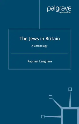 Langham | The Jews in Britain | Buch | 978-1-349-54493-6 | www.sack.de