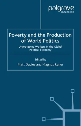 Davies / Ryner |  Poverty and the Production of World Politics | Buch |  Sack Fachmedien