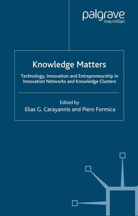 Carayannis / Formica | Knowledge Matters | Buch | 978-1-349-54725-8 | sack.de