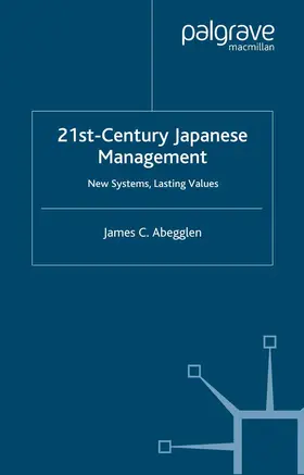 Abegglen |  21st-Century Japanese Management | Buch |  Sack Fachmedien