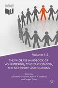 Smith / Stebbins / Grotz |  The Palgrave Handbook of Volunteering, Civic Participation | Buch |  Sack Fachmedien