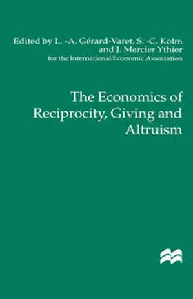 Na |  The Economics of Reciprocity, Giving and Altruism | eBook | Sack Fachmedien