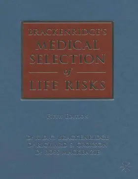 Brackenridge / Croxson / Mackenzie |  Brackenridge's Medical Selection of Life Risks | eBook | Sack Fachmedien