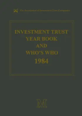 NA |  Investment Trust Year Book & Who's Who 1984 | Buch |  Sack Fachmedien
