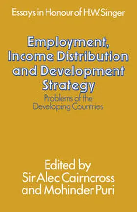 Na |  Employment, Income Distribution and Development Strategy: Problems of the Developing Countries | eBook | Sack Fachmedien
