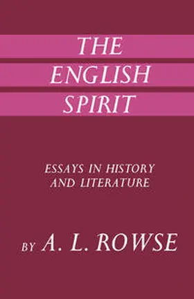 NA |  The English Spirit: Essays in Literature & History | eBook | Sack Fachmedien