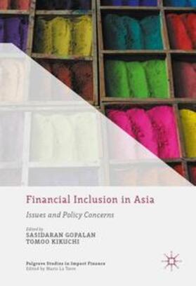 Gopalan / Kikuchi | Financial Inclusion in Asia | Buch | 978-1-349-84467-8 | sack.de
