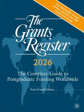  The Grants Register 2026 | Buch |  Sack Fachmedien