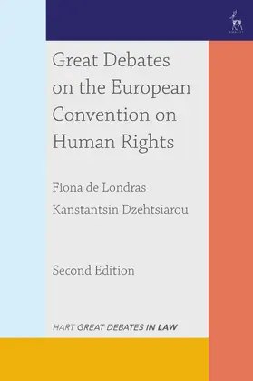 de Londras / Dzehtsiarou |  Great Debates on the European Convention on Human Rights | Buch |  Sack Fachmedien