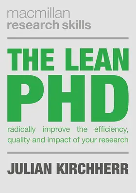 Kirchherr |  The Lean PhD | Buch |  Sack Fachmedien