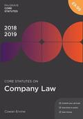 Ervine |  Core Statutes on Company Law 2018-19 | Buch |  Sack Fachmedien