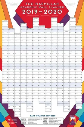 Study Skills |  The Macmillan Academic Wall Planner 2019-20 | Sonstiges |  Sack Fachmedien