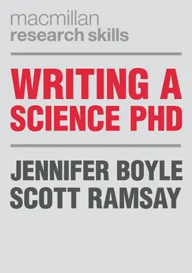 Boyle / Ramsay |  Writing a Science PhD | Buch |  Sack Fachmedien
