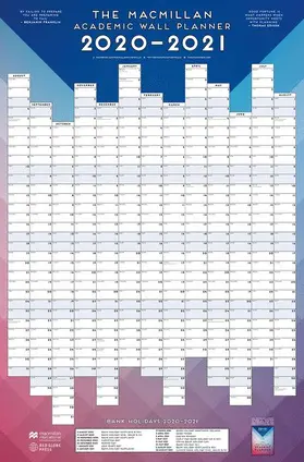 Study Skills |  The MacMillan Academic Wall Planner 2020-21 | Sonstiges |  Sack Fachmedien