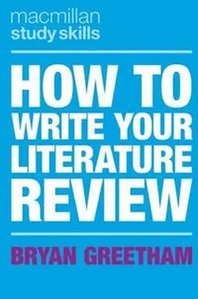 Greetham |  How to Write Your Literature Review | eBook | Sack Fachmedien