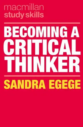 Egege | Becoming a Critical Thinker | Buch | 978-1-352-01133-3 | www.sack.de