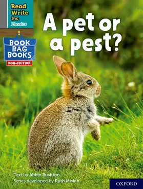 Rushton |  A pet or a pest? (Grey Set 7 NF Book Bag Book 4) | Buch |  Sack Fachmedien