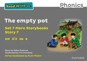 Rushton |  Read Write Inc. Phonics: The empty pot (Grey Set 7A Storybook 7) | Buch |  Sack Fachmedien