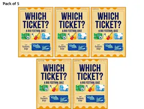 Rushton / Dineen |  Book 3: Which Ticket? A Big Festival Quiz & Fantastic Rays - Pack of 5 | Buch |  Sack Fachmedien