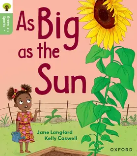Langford |  Oxford Reading Tree Green Sparks: Level 1+: As Big as the Sun | Buch |  Sack Fachmedien
