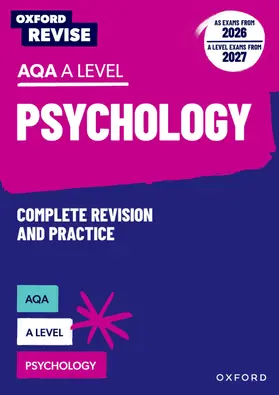 McLaughlin |  Oxford Revise: AQA A Level Psychology Complete Revision and Practice (AS exams from 2026; A Level exams from 2027) | Buch |  Sack Fachmedien