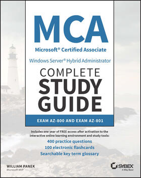 Panek | MCA Windows Server Hybrid Administrator Complete Study Guide with 400 Practice Test Questions | Buch | 978-1-394-15541-5 | sack.de